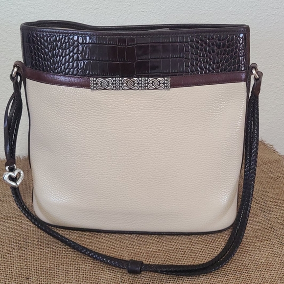 Bag Brighton cream leather